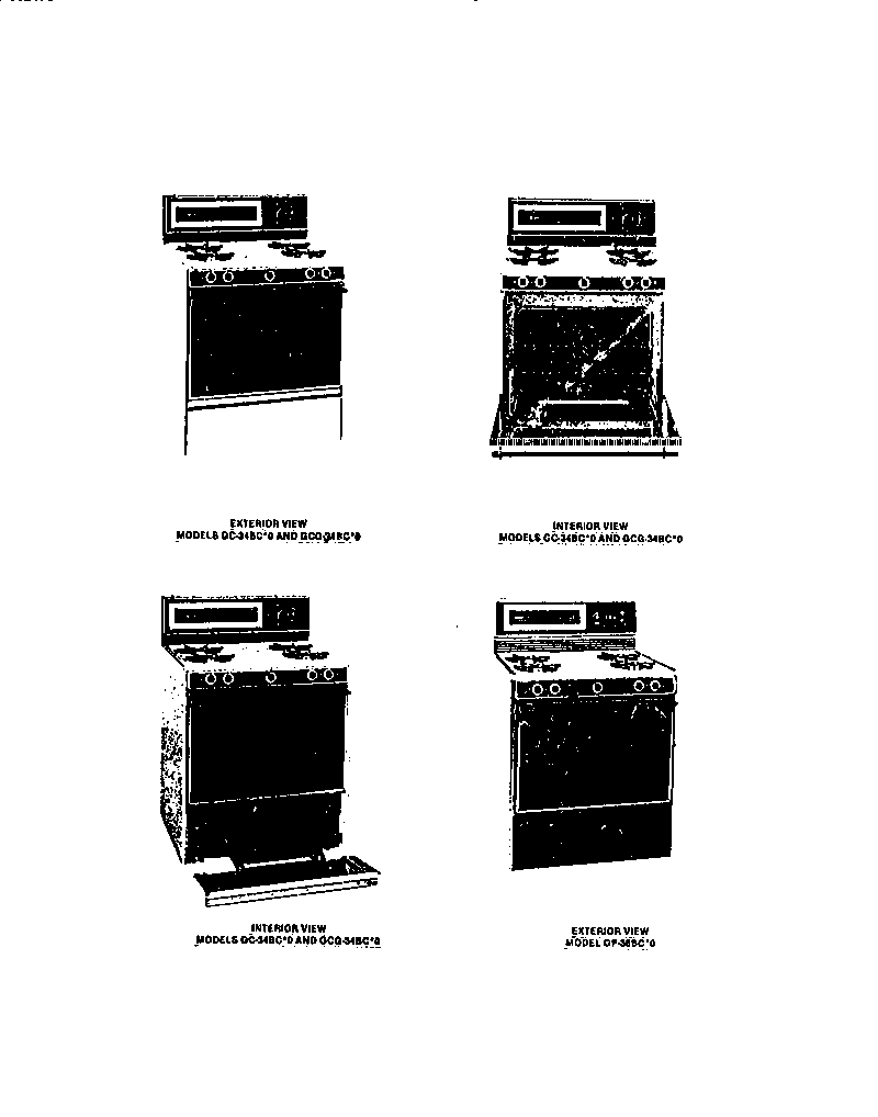 Frigidaire G30PCL0 unit diagram