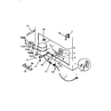Frigidaire CFE20DL1 compressor, electrical controls diagram