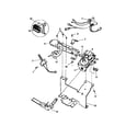 White-Westinghouse DG600EXD5 gas valve burner assy., sensor diagram