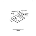 Frigidaire RE34BAH2 cooktop diagram