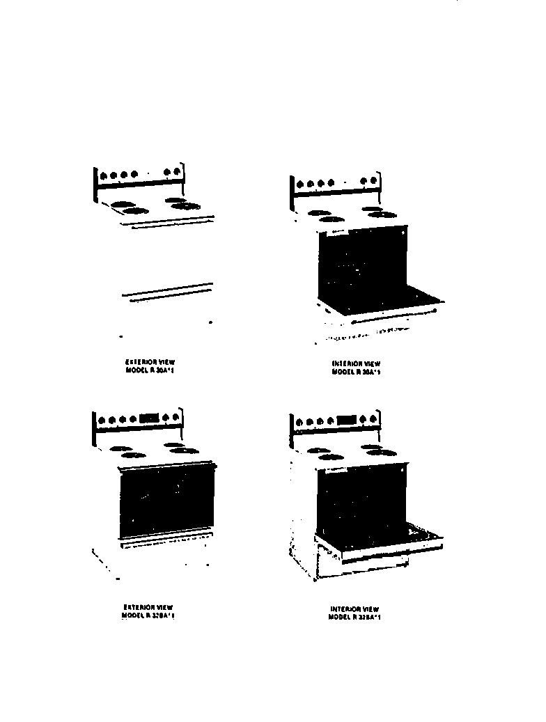 Frigidaire RG35AH1 cover diagram