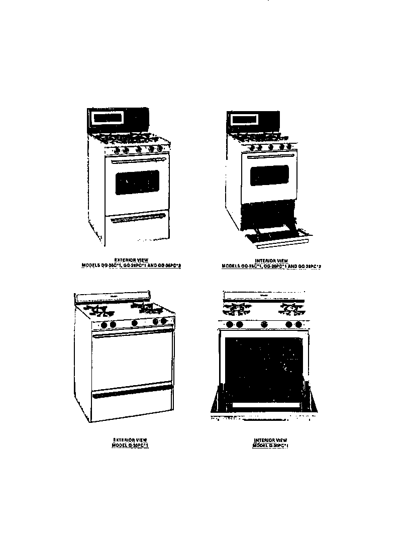 Frigidaire G21PCL1 unit diagram