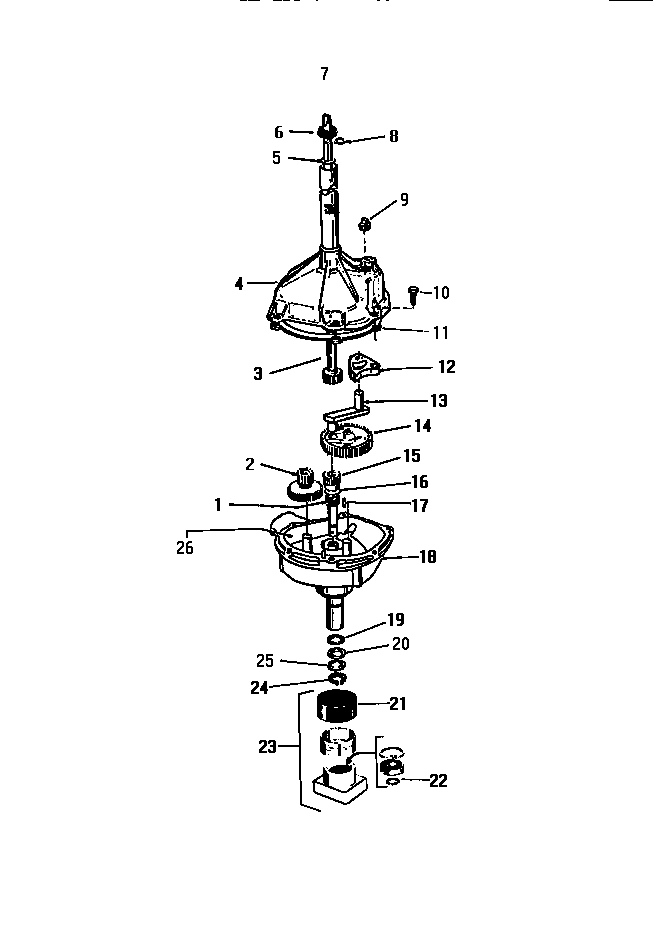 White-Westinghouse LA560JXH3 transmission diagram