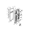 White-Westinghouse RT177HCD0 doors diagram