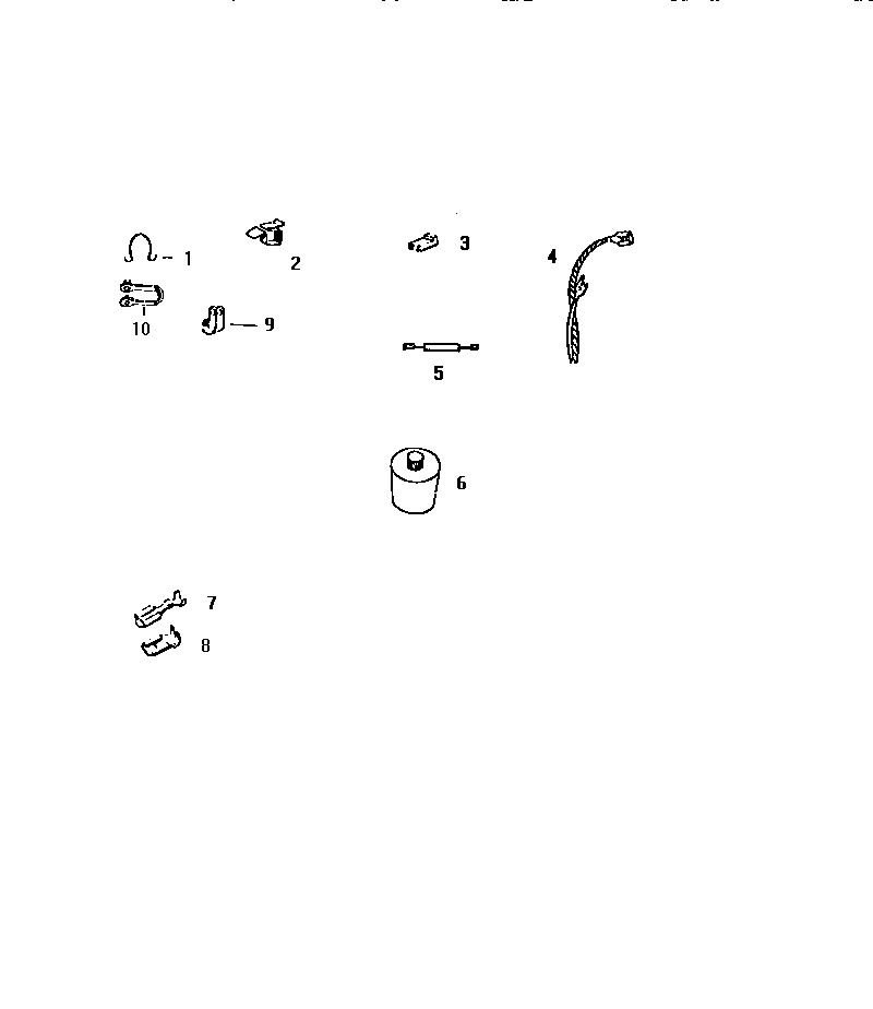White-Westinghouse DE700EDW1 miscellaneous diagram