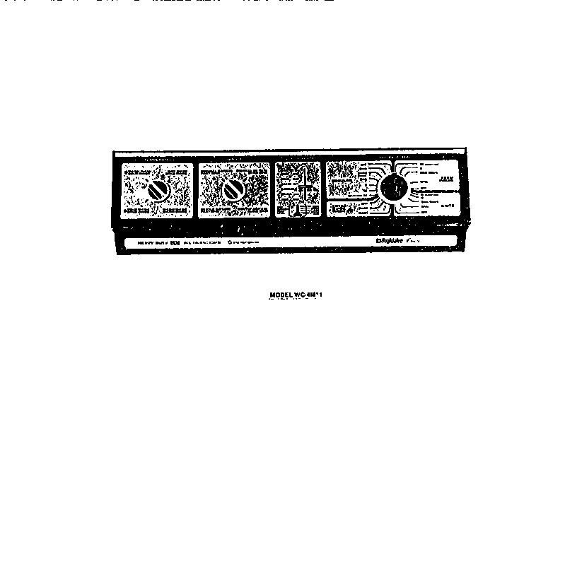 Frigidaire WC3MW2 null diagram
