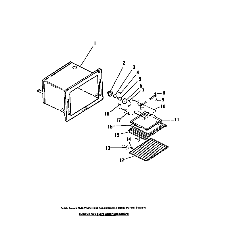 Frigidaire REGS36BCH0 liner diagram