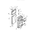 Kelvinator TMK210AN5D door diagram