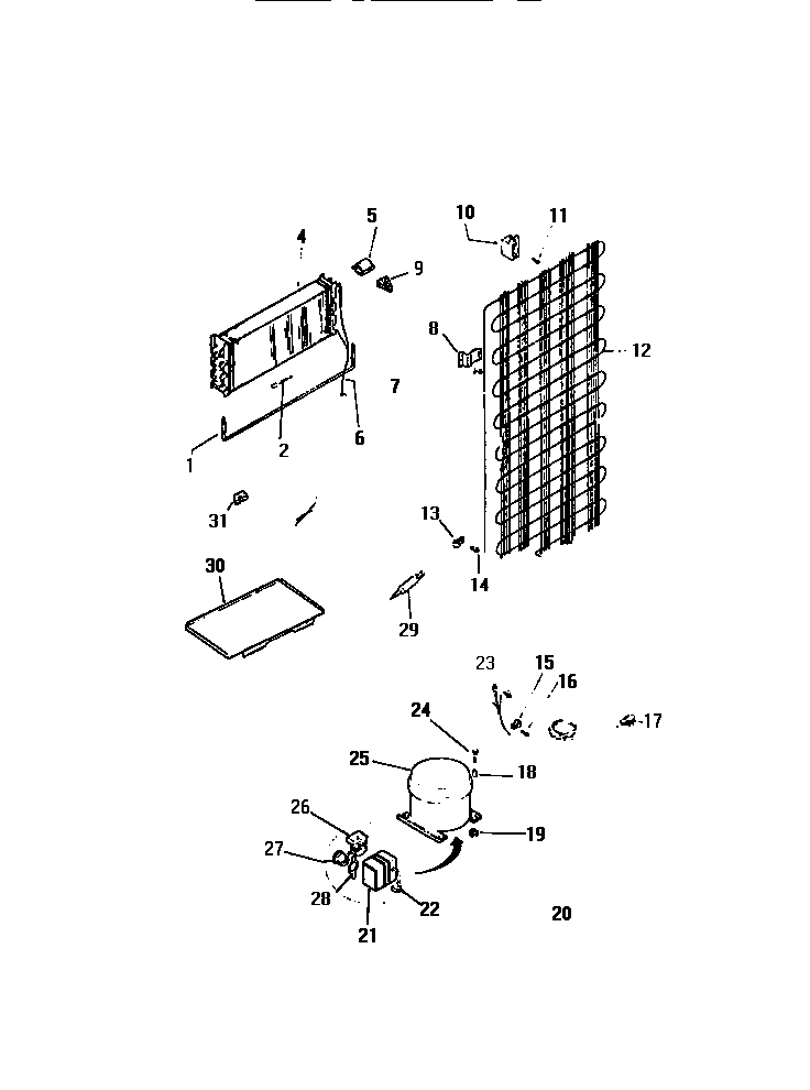 Kelvinator TMK210AN5D system diagram
