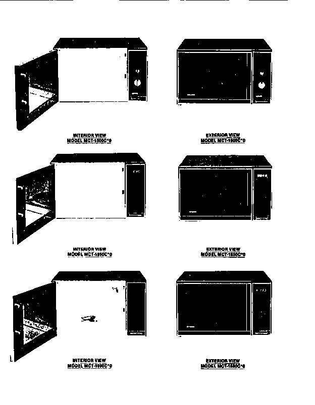 Frigidaire MC1050C0 cover (3) diagram