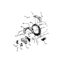 White-Westinghouse LT700EXV4 counterweight section diagram