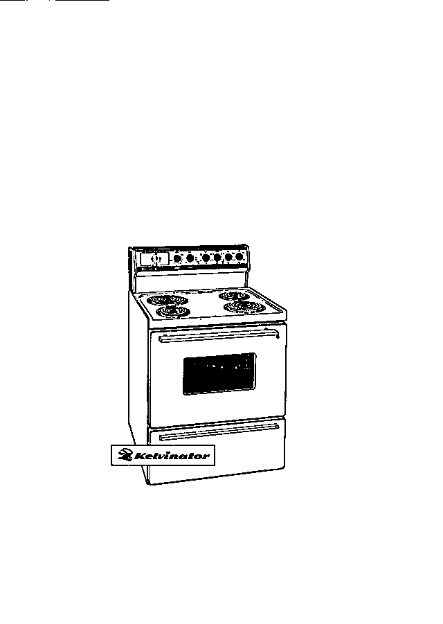 Kelvinator RER306CT0 cover diagram