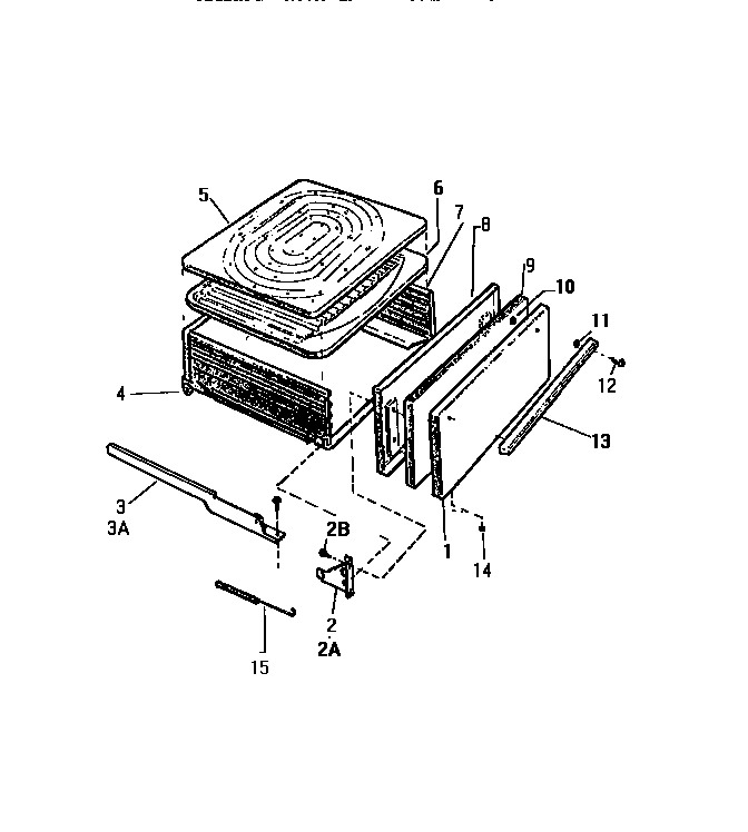 White-Westinghouse GF300HXW1 drawer diagram