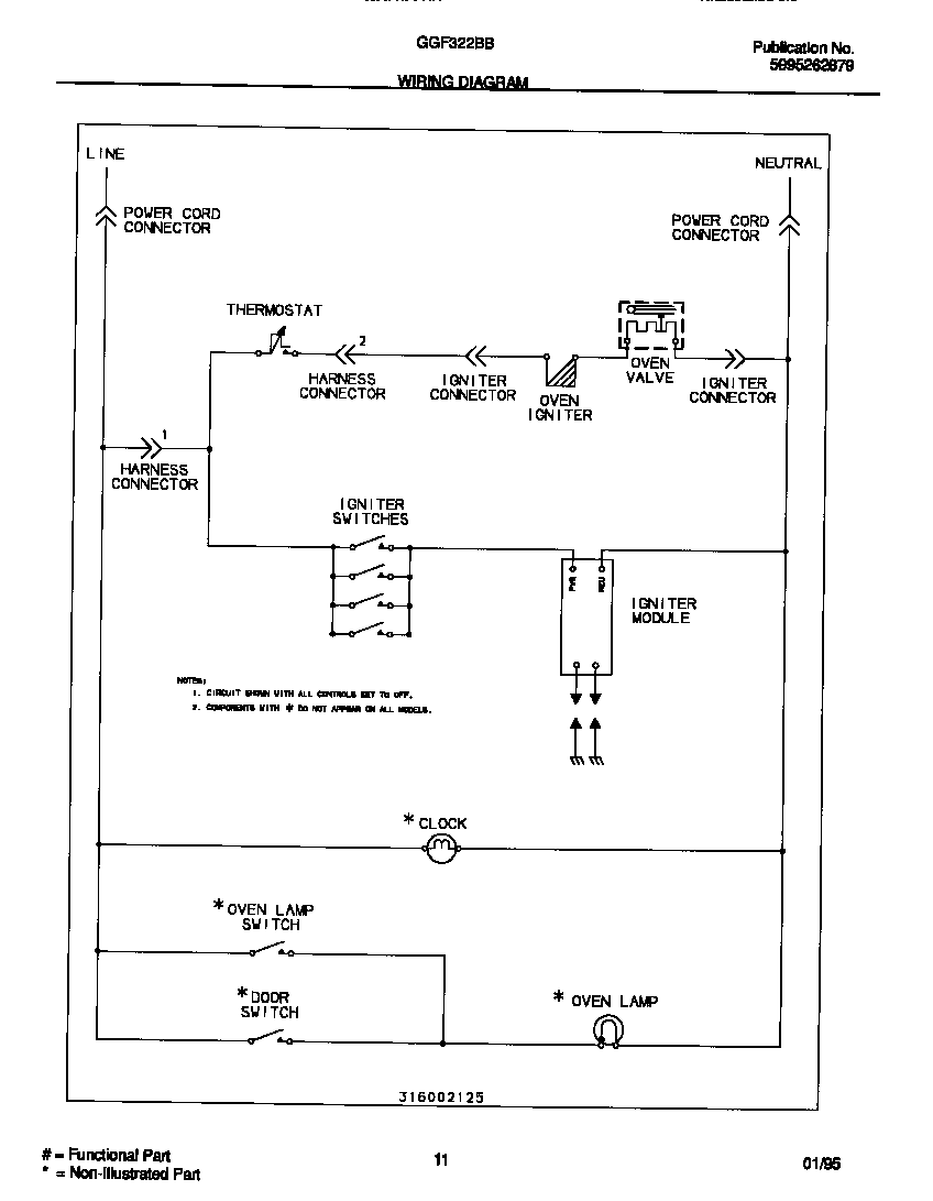 Gibson GGF322BBWB wiring diagram diagram