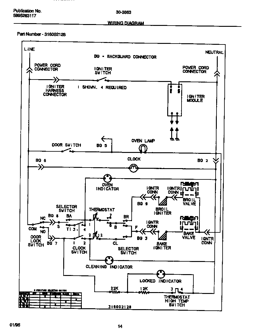 Tappan 30-3863-00-03 wiring diagram diagram