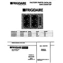 Frigidaire FGC3X8XCTA cover page diagram