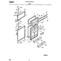 Frigidaire FRT21LRCW0 door diagram