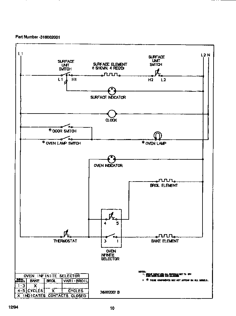 White-Westinghouse WEF322BADA wiring diagram diagram