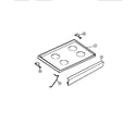 Tappan 31-6758-66-02 top & related parts diagram