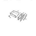 Tappan 31-6758-66-02 utility drawer diagram