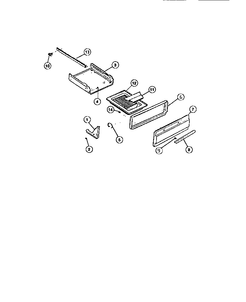 Tappan 32-1007-23-03 broiler incl. door diagram