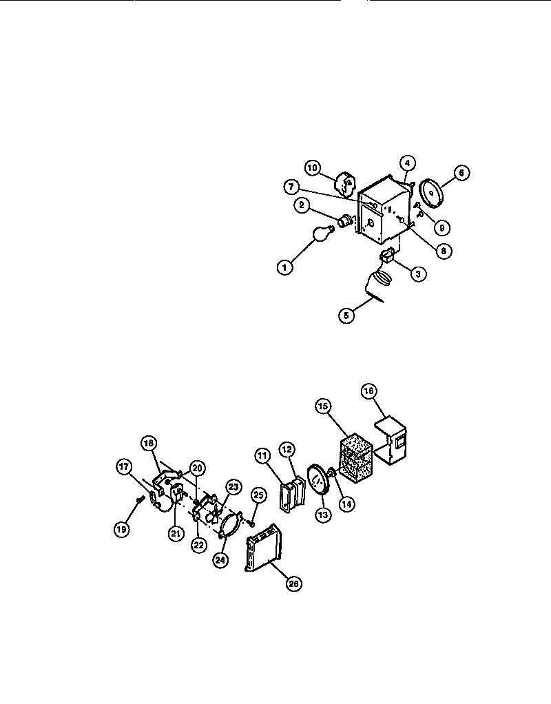 Gibson RS22F7DU1D air handling parts diagram