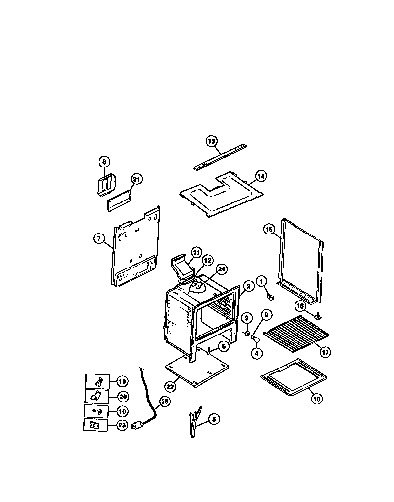 Gibson CGC3M6DXE body diagram