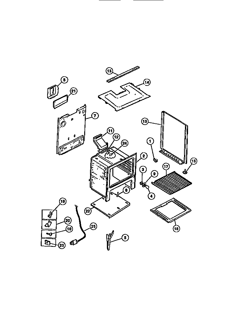 Gibson CGC4M6DXF body diagram