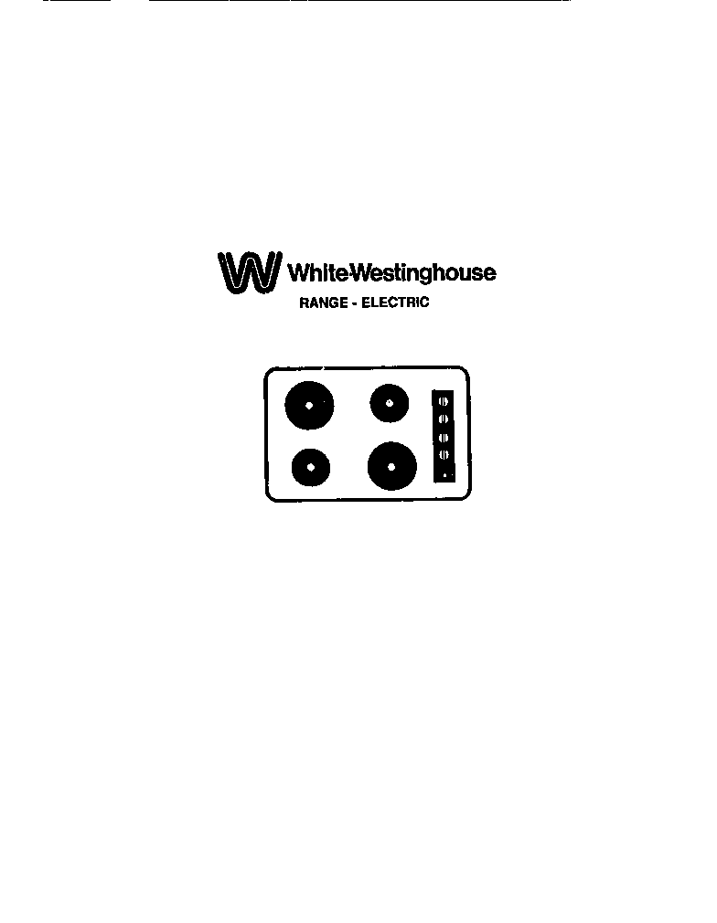 White-Westinghouse KP632LH1 cover diagram