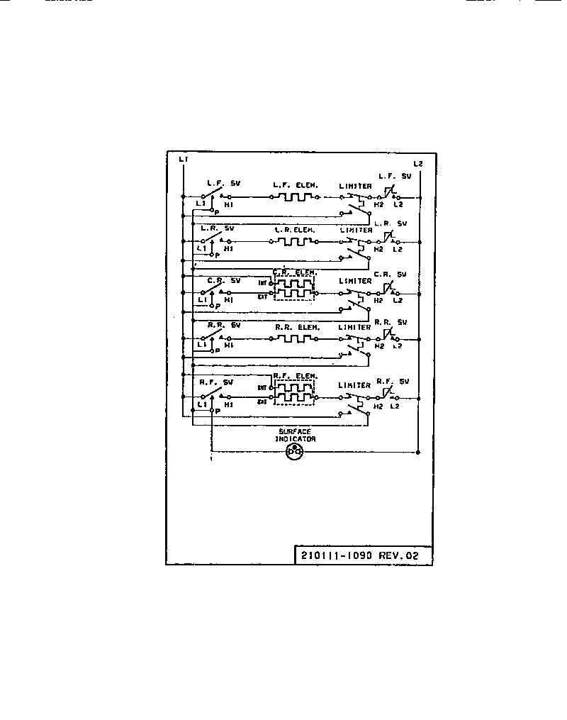 Frigidaire FEC6X8XAS1 wiring diagram diagram