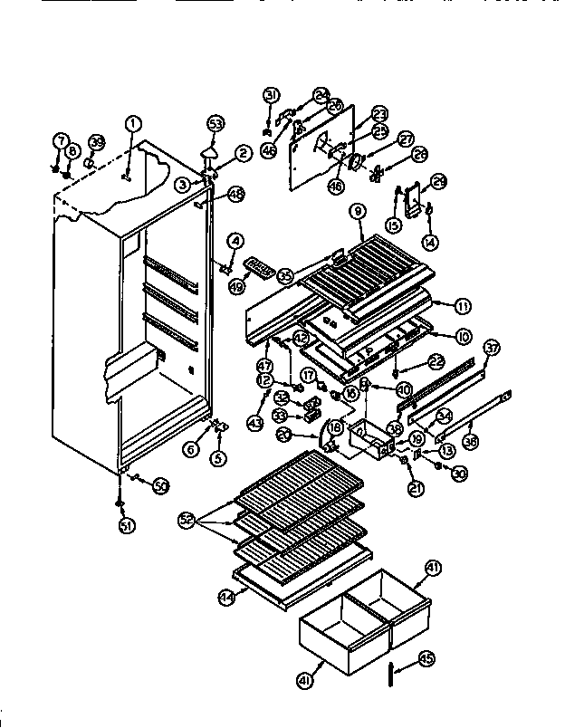Gibson RT19F9WT3A cabinet parts diagram