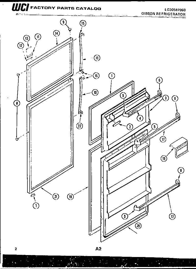 Gibson RT17F3YT3B door diagram