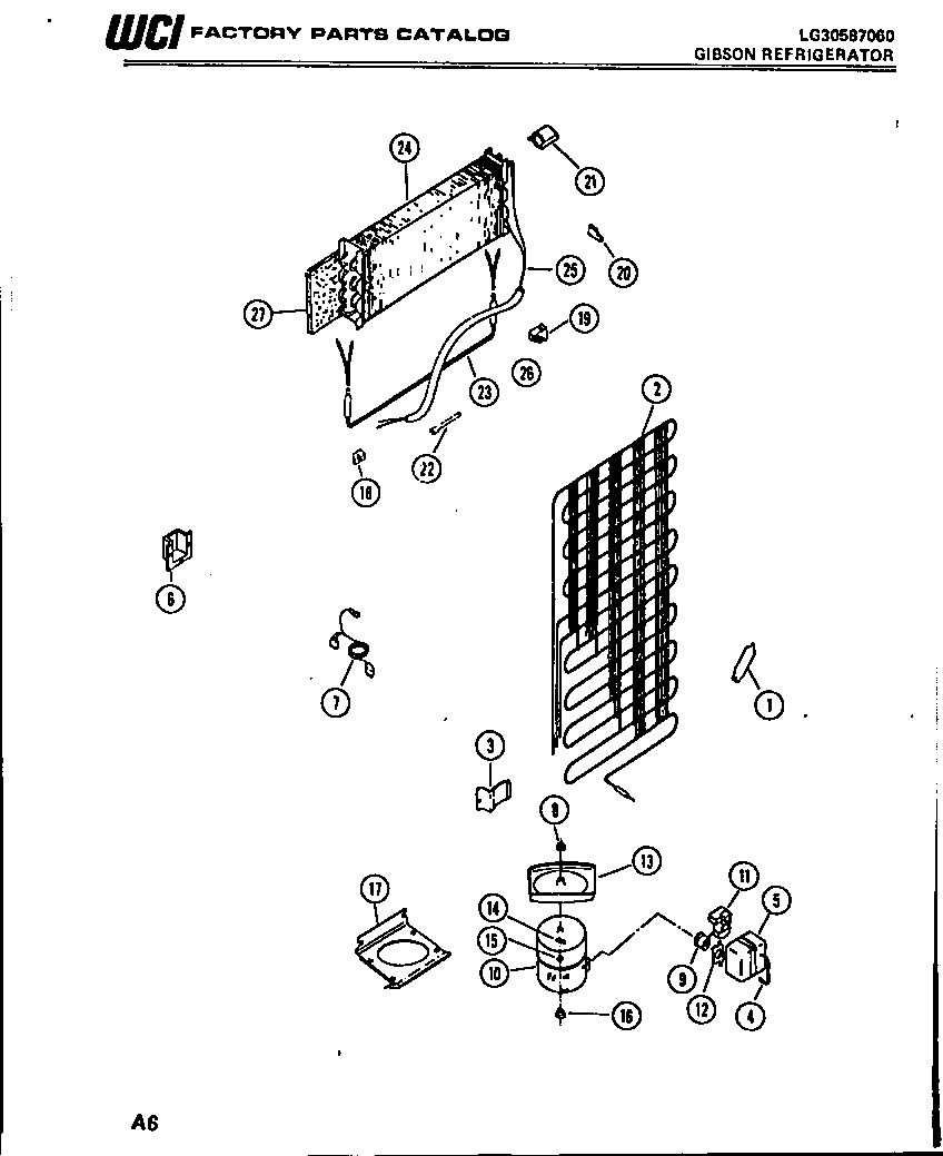 Gibson RT17F3YT3B condenser diagram
