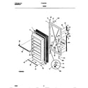 Frigidaire FFU20F9CW0 door diagram