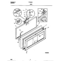 Frigidaire FFC09M5CW0 door diagram