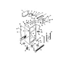 Frigidaire FRT24PRCW0 cabinet diagram
