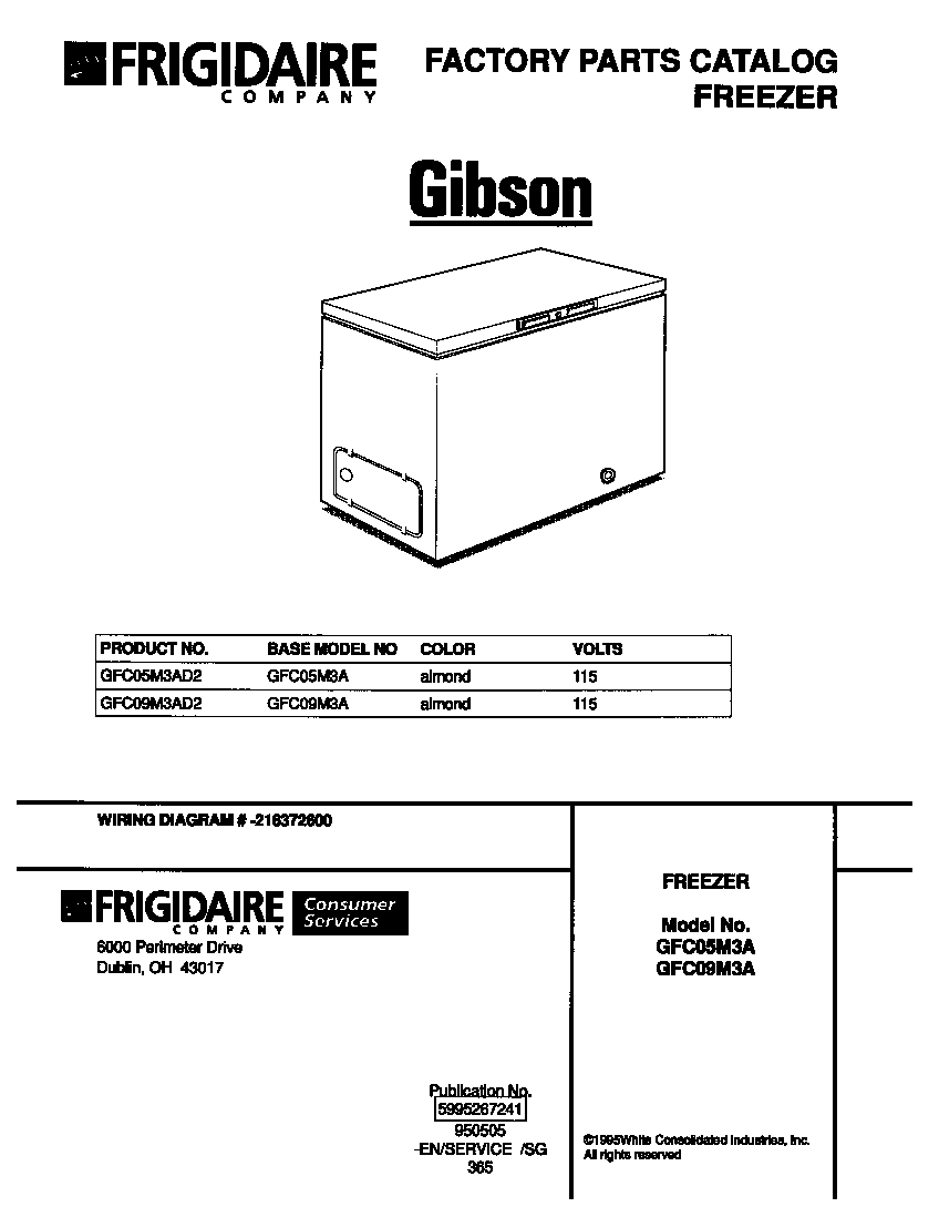 Gibson GFC05M3AD2 null diagram