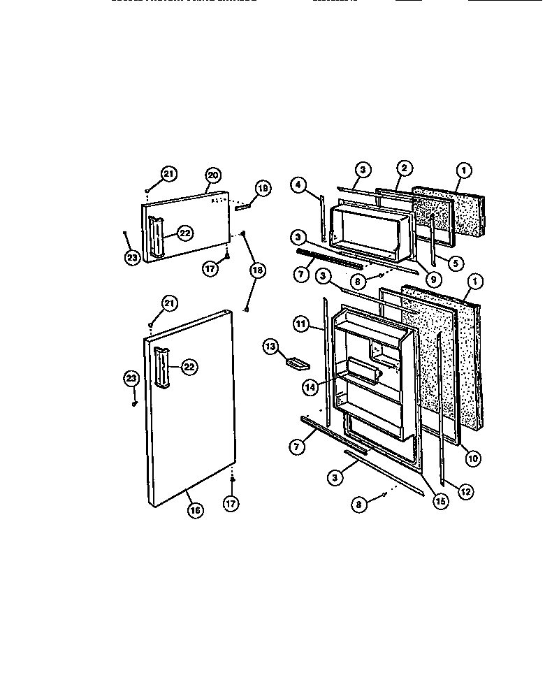 Gibson CTN110BKL1 door diagram
