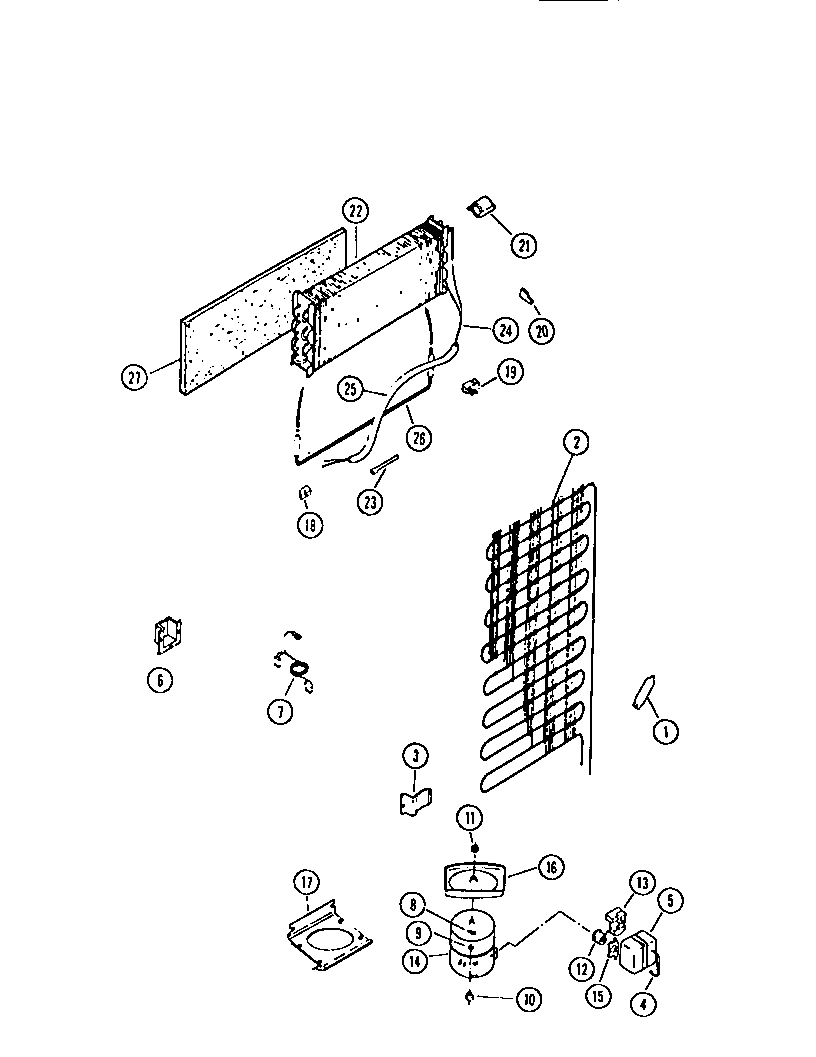 Gibson RT19F9WU3D cooling system diagram
