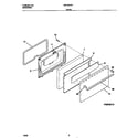 Universal/Multiflex (Frigidaire) MEF302PBDB door diagram