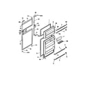 Universal/Multiflex (Frigidaire) MRT18CSCW0 door diagram