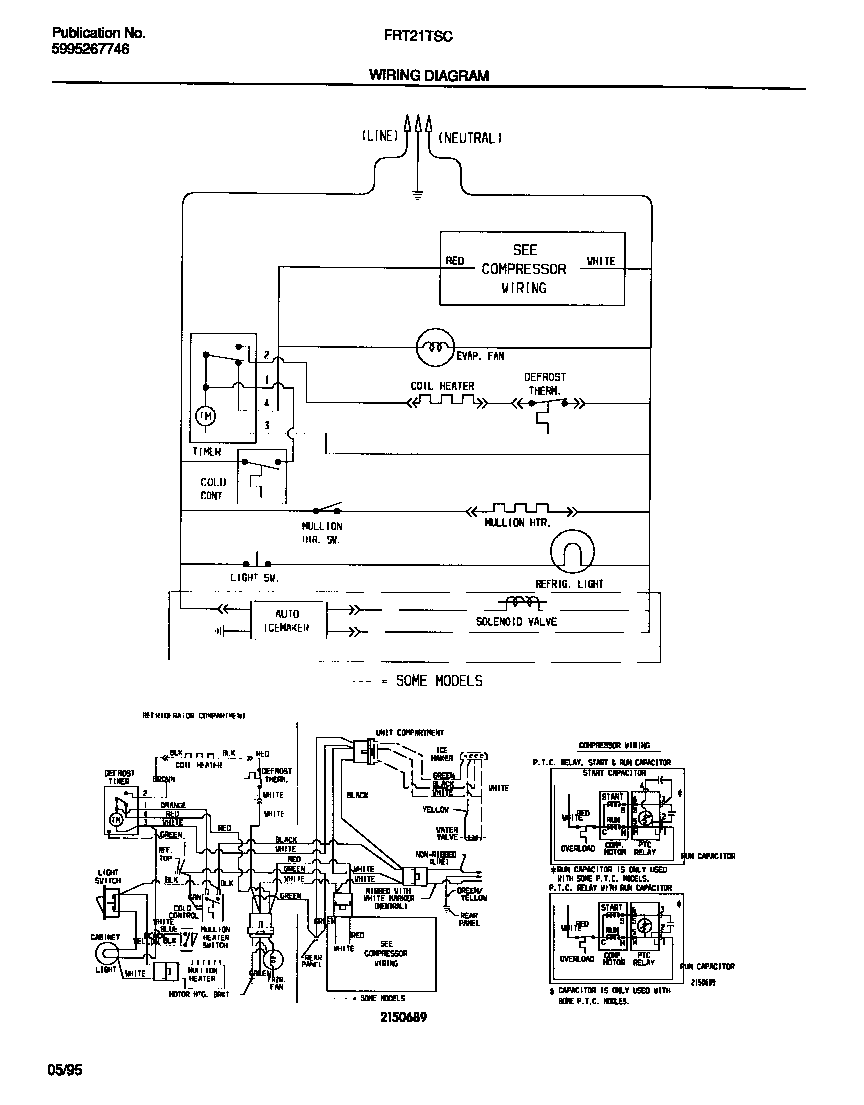 Frigidaire FRT21TSCD0 wiring diagram diagram