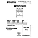 Frigidaire FEF311SAWC cover diagram