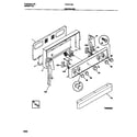 Frigidaire FEF311SAWC backguard diagram