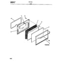 Frigidaire FEF311SAWC door diagram