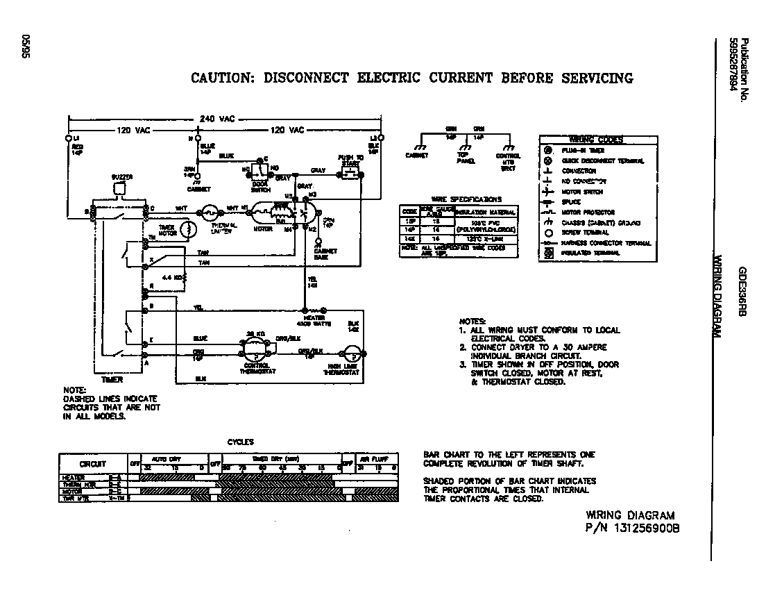 Gibson GDE336RBS0 wiring diagram diagram