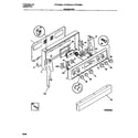 Frigidaire FEF322CASC backguard diagram