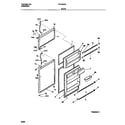 Frigidaire FRT16PRCW0 door diagram