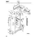 Frigidaire FRT16PRCW0 cabinet diagram