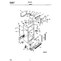 White-Westinghouse WRT22NRCD0 cabinet diagram